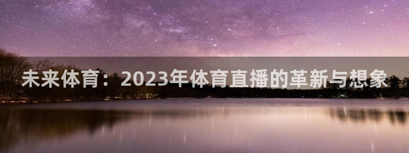 搜球8直播nba直播：未来体育：2023年体育直播的革新与想象